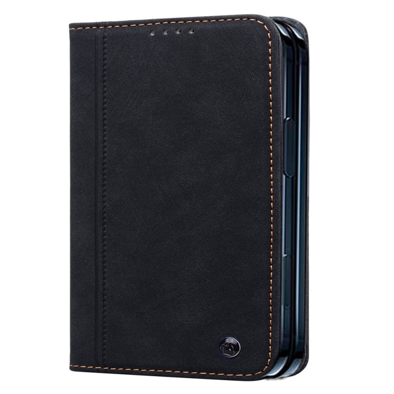 Funda tipo flip para iPhone Duo, línea Relief