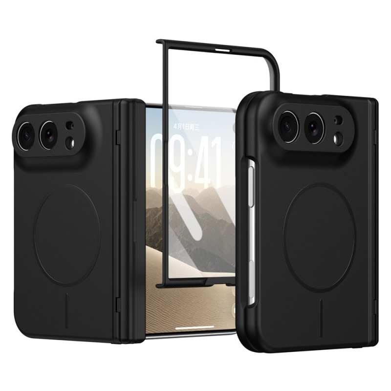 Funda magnética Duo para iPhone N52 con cristal templado 9H y protección con bisagra