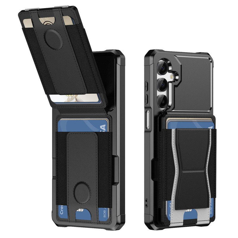 Funda para Samsung Galaxy A18 4G / A17 4G / 5G con tarjetero ampliable y soporte