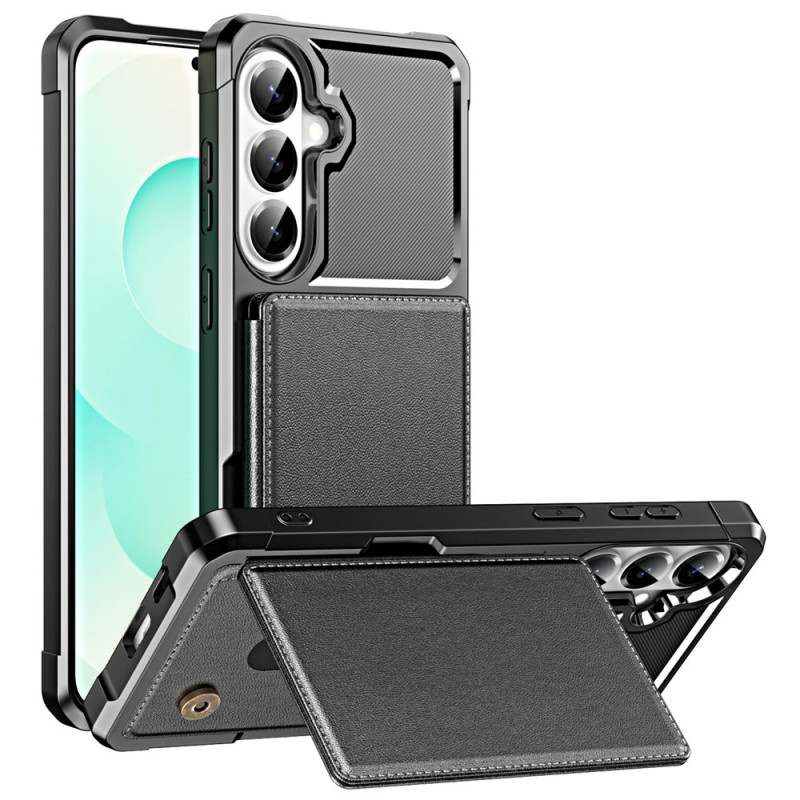 Funda para Samsung Galaxy A18 4G / A17 4G / 5G con tarjetero, soporte y esquinas reforzadas