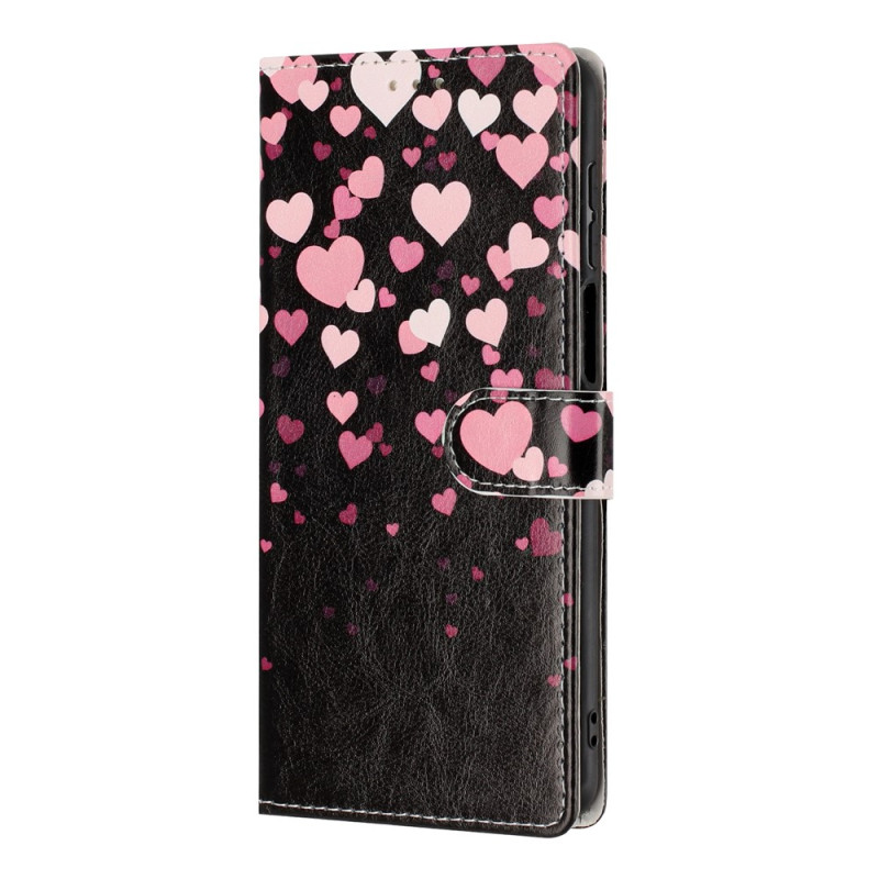 Funda para Samsung Galaxy A18 4G / A17 4G / 5G con corazones