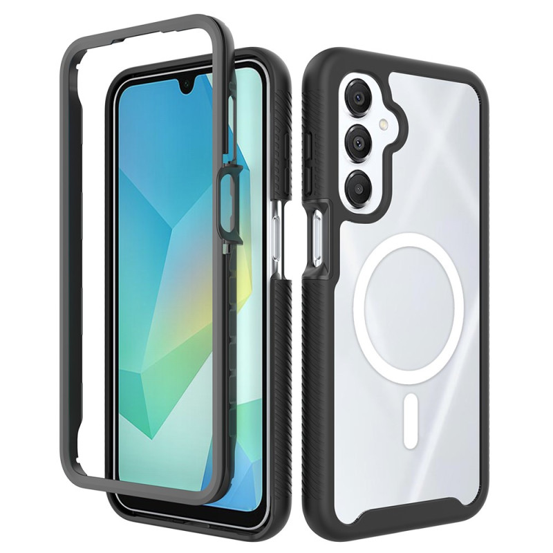 Funda magnética transparente y resistente a los golpes para Samsung Galaxy A18 4G / A17 4G / 5G