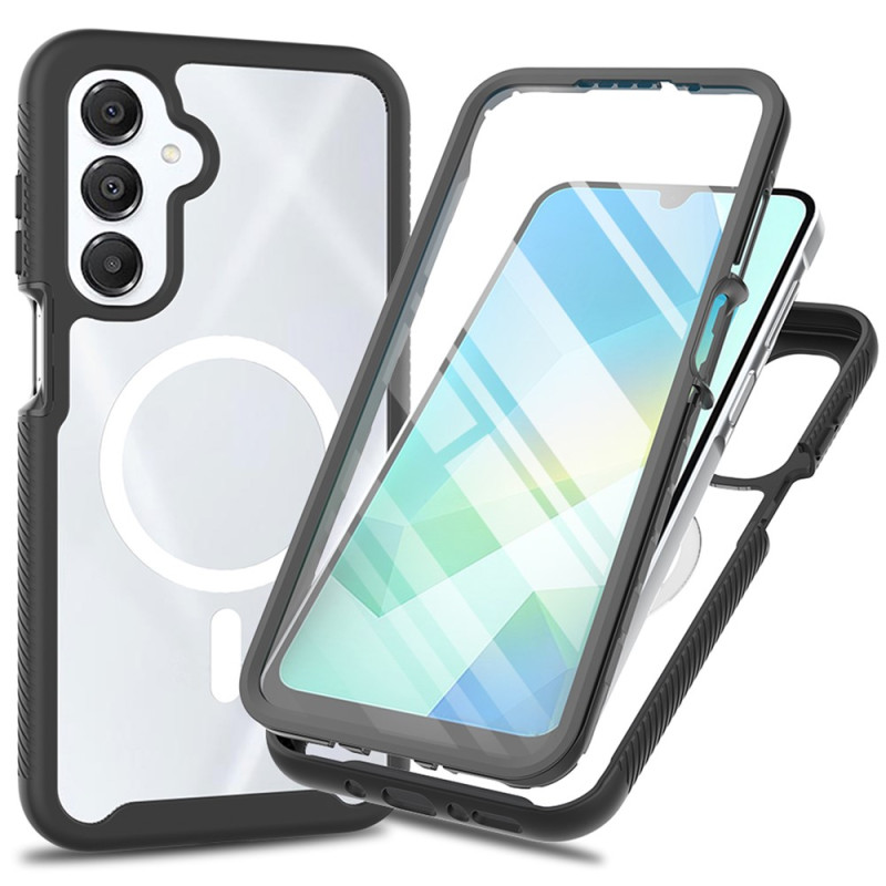 Funda magnética transparente para Samsung Galaxy A18 4G / A17 4G / 5G con protector de pantalla de PET