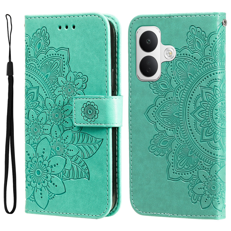 Funda para Poco X8 5G con estampado de mandala