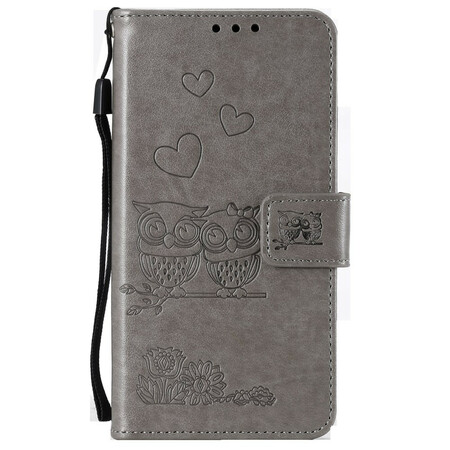 Funda Samsung Galaxy A70 Lover's Owl con cordón