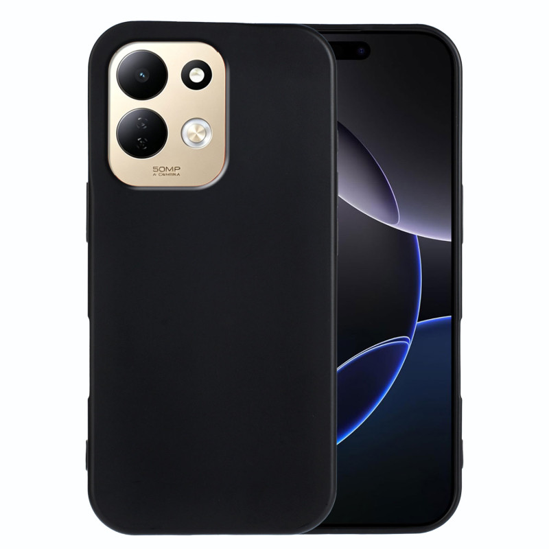 Funda de silicona negra para Xiaomi Redmi 17 5G / 4G