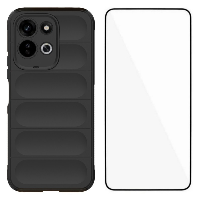Funda antideslizante para Xiaomi Redmi 17 5G / 4G con protector de pantalla