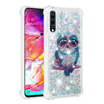 Funda Samsung Galaxy A70 Miss Owl Glitter
