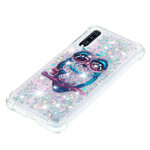 Funda Samsung Galaxy A70 Miss Owl Glitter