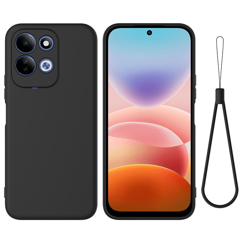 Funda de silicona para Xiaomi Redmi 17 5G / 4G con cordón