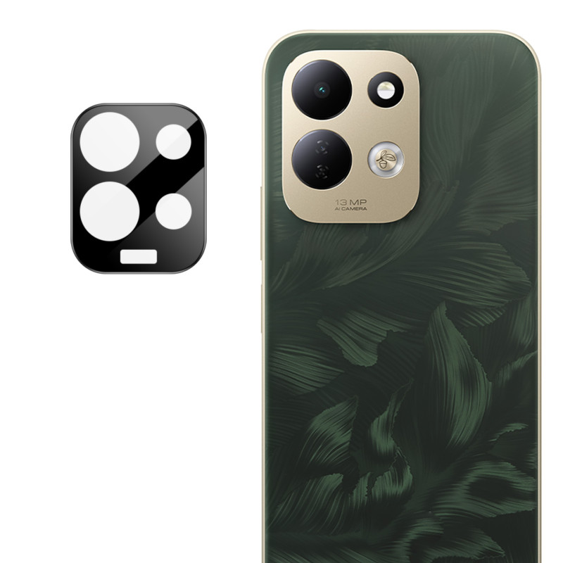 Lente protectora de cristal templado para Xiaomi Redmi 17 5G / 4G (negra)