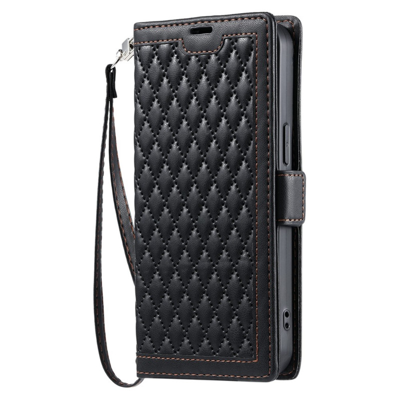 Funda acolchada de estilo vintage para Xiaomi Redmi Note 17 4G / 5G