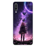 Funda Samsung Galaxy A70 Full Magic Moon