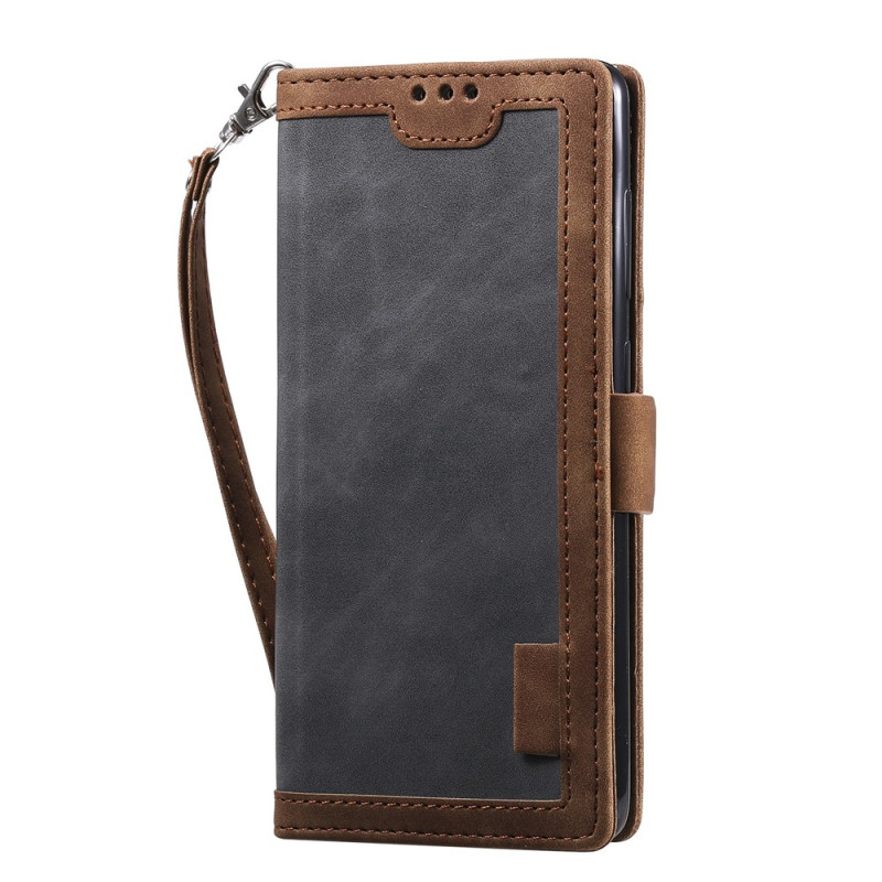 Funda tipo cartera para Samsung Galaxy Note 10 Lite con estilo retro y tarjetero