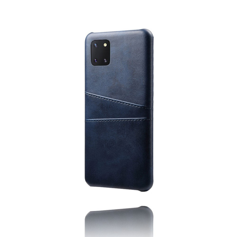 Funda para Samsung Galaxy Note 10 Lite con efecto piel y tarjetero