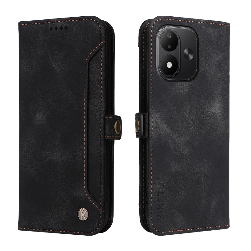 Funda tipo cartera para Xiaomi Redmi Note 17 5G / 4G con compartimento exterior para tarjetas