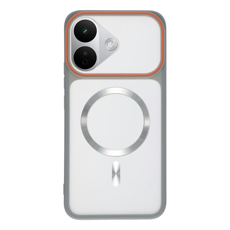 Funda magnética para Xiaomi Redmi Note 17 Pro 5G con una parte  trasera transparente esmerilada
