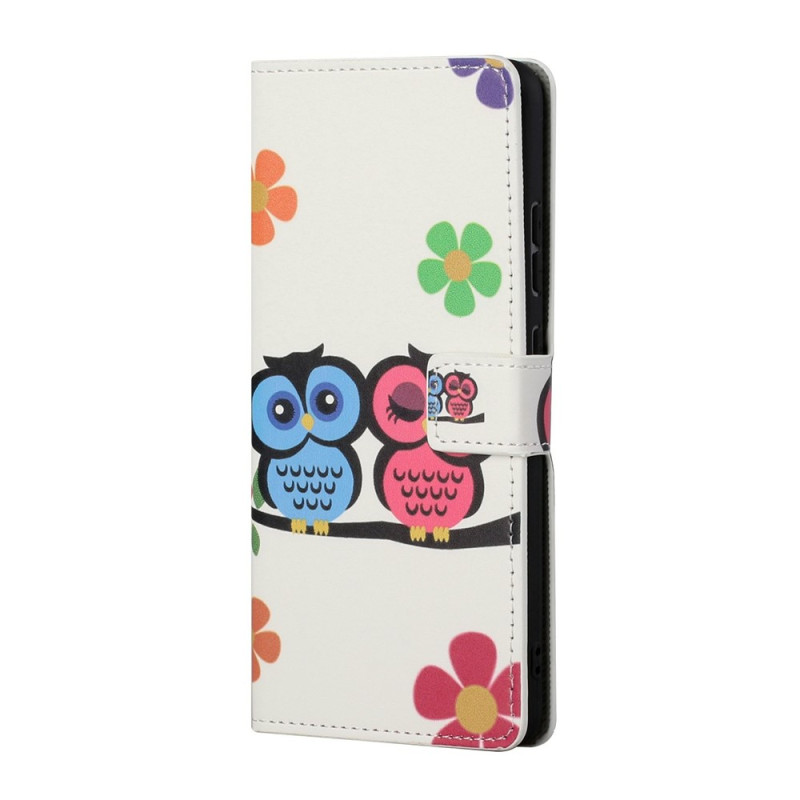 Funda para Xiaomi Redmi Note 17 Pro Max 5G: Pareja de búhos