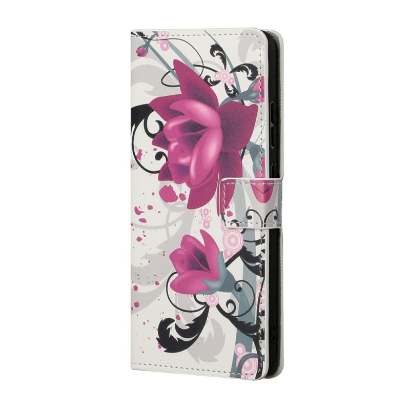 Funda para Xiaomi Redmi Note 17 Pro Max 5G «Tropical Flowers»