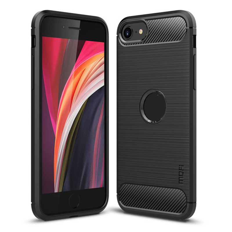 Funda para iPhone SE 3 / SE 2 de fibra de carbono MOFI