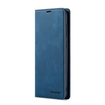 Funda abatible Samsung Galaxy A70 Efecto Cuero FORWENW