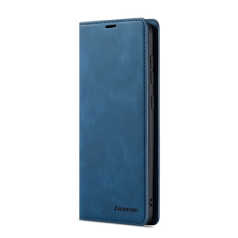 Funda abatible Samsung Galaxy A70 Efecto Cuero FORWENW