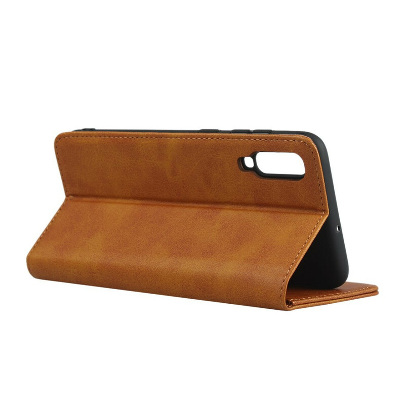Funda Flip Cover Samsung Galaxy A70 Cuero Estilo Sobriedad