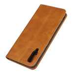 Funda Flip Cover Samsung Galaxy A70 Cuero Estilo Sobriedad