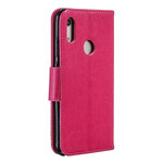 Funda Huawei Y6 2019 Mariposas y solapa oblicua Funda Huawei Y6 2019 Mariposas y solapa oblicua