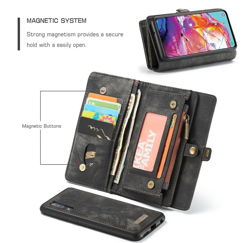 Funda Samsung Galaxy A70 CASEME Funda desmontable Funda Samsung Galaxy A70 CASEME Funda desmontable