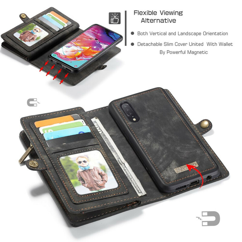 Funda Samsung Galaxy A70 CASEME Funda desmontable Funda Samsung Galaxy A70 CASEME Funda desmontable