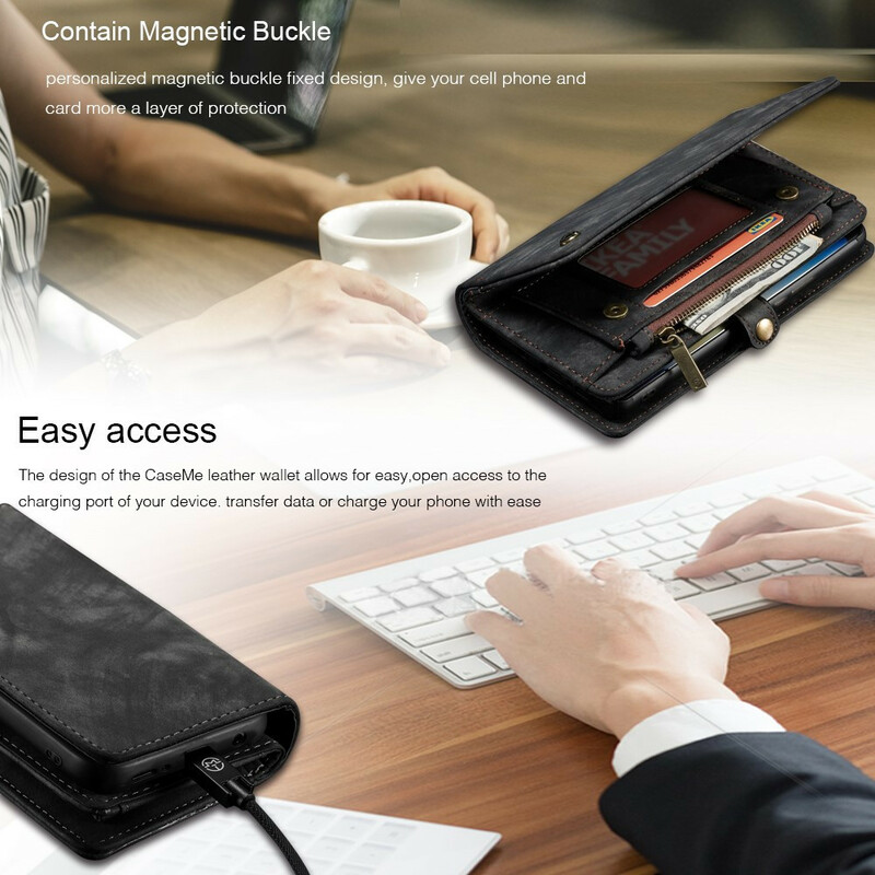 Funda Samsung Galaxy A70 CASEME Funda desmontable Funda Samsung Galaxy A70 CASEME Funda desmontable