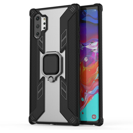 Funda de guerrero para Samsung Galaxy Note 10 con anillo