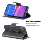 Funda Huawei Y6 2019 solapa oblicua lisa