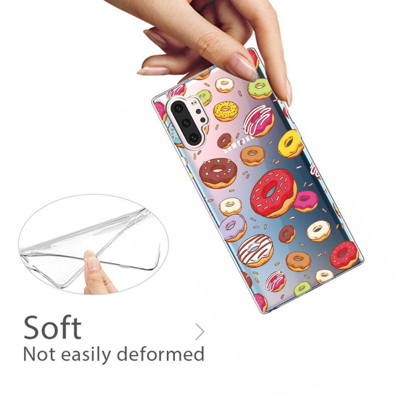 Funda Samsung Galaxy Note 10 Plus Love Donuts