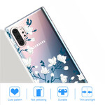 Funda Samsung Galaxy Note 10 Plus Flores blancas