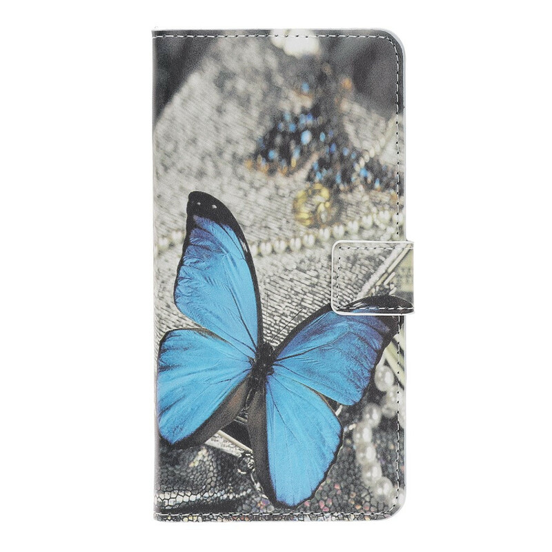  Funda Samsung Galaxy Note 10 Plus Azul Mariposa