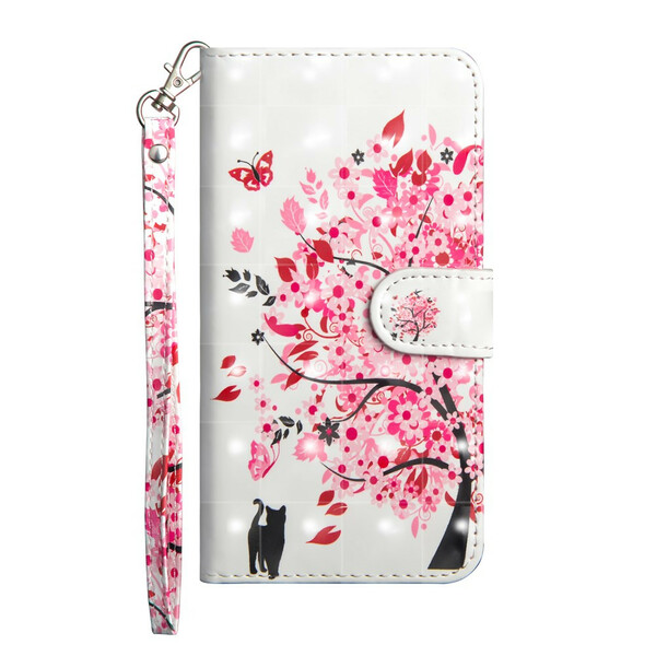 Funda Samsung Galaxy Note 10 Plus Árbol Rosa