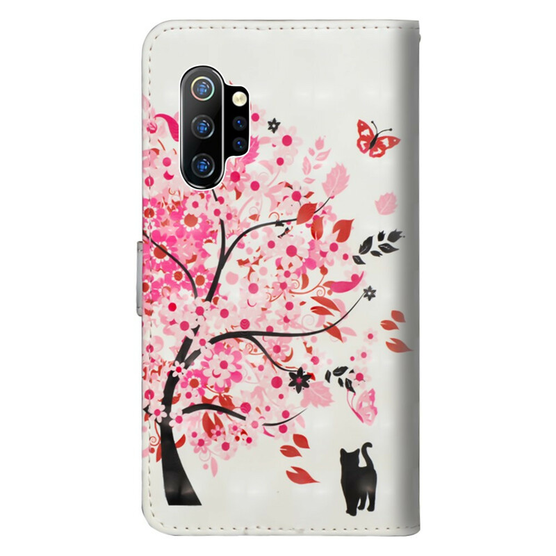 Funda Samsung Galaxy Note 10 Plus Árbol Rosa