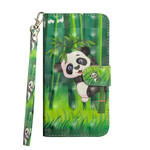 Funda Samsung Galaxy Note 10 Plus Panda y Bambú