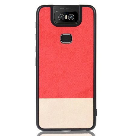 Funda de polipiel de dos tonos para el Asus ZenFone 6