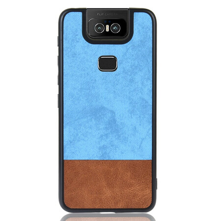Funda de polipiel de dos tonos para el Asus ZenFone 6