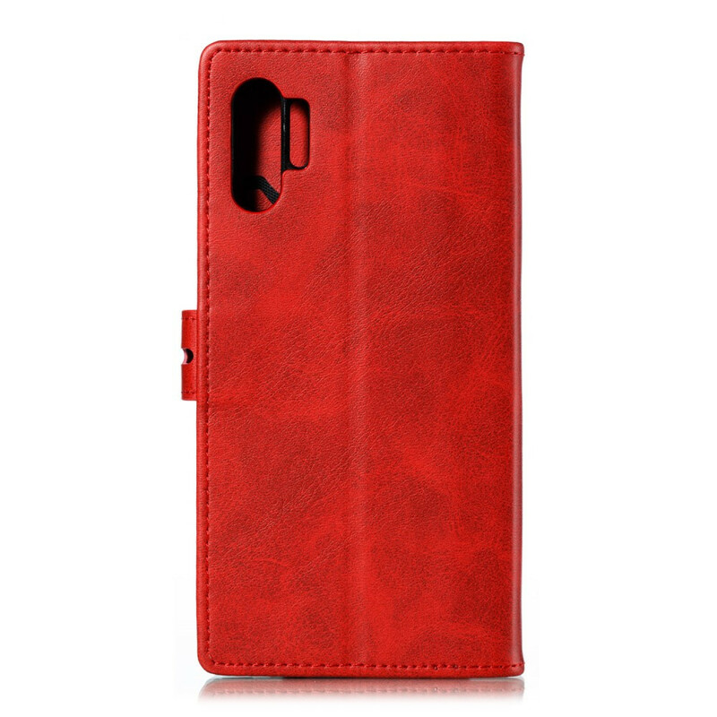 Funda de piel sintética Samsung Galaxy Note 10 Plus Kitten