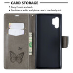 Funda Samsung Galaxy Note 10 Plus con colgante de mariposa