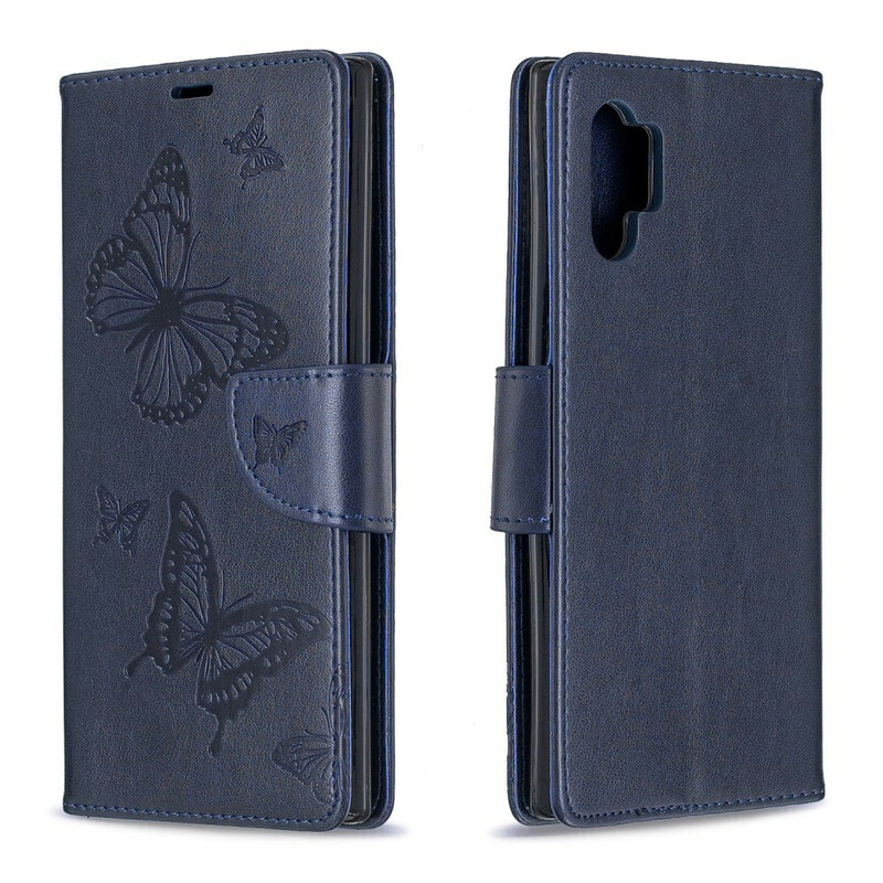 Funda Samsung Galaxy Note 10 Plus con colgante de mariposa