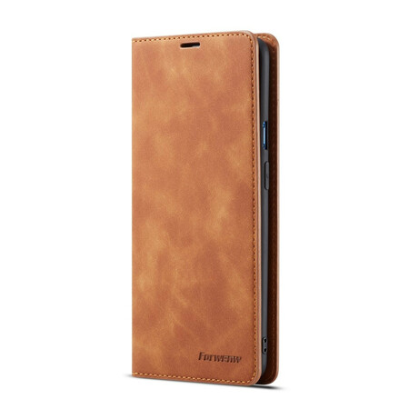 Flip Cover OnePlus 7 Efecto Cuero FORWENW