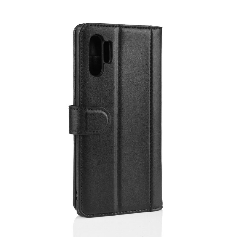 Funda Samsung Galaxy Note 10 Plus de cuero dividido