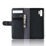 Funda Samsung Galaxy Note 10 Plus de cuero dividido