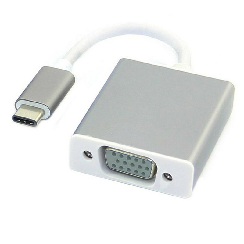 Adaptador de USB C a VGA