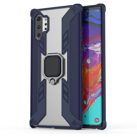 Funda de guerrero para Samsung Galaxy Note 10 Plus con anillo